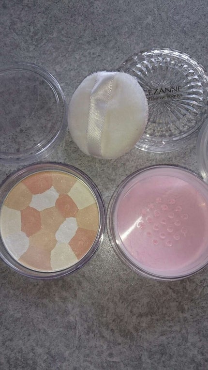 うるふわ仕上げパウダー/CEZANNE/ルースパウダーを使ったクチコミ(2枚目)