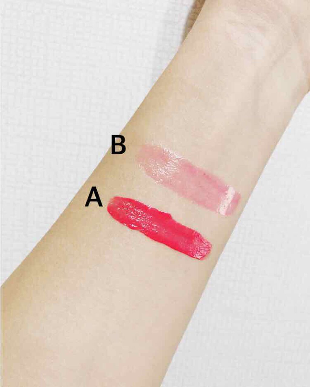 バーシーカラー ステイン トゥルーリー エバーラスティング/M・A・C/リップグロスを使ったクチコミ（2枚目）