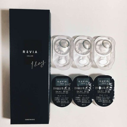 ReVIA 1day/ReVIA/ワンデー(1DAY)カラコンを使ったクチコミ(1枚目)