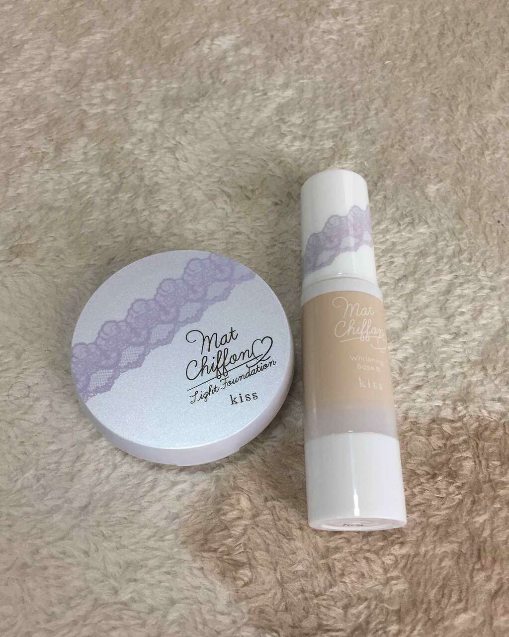 マットシフォン UVホワイトニングベースN/KiSS/化粧下地を使ったクチコミ(2枚目)