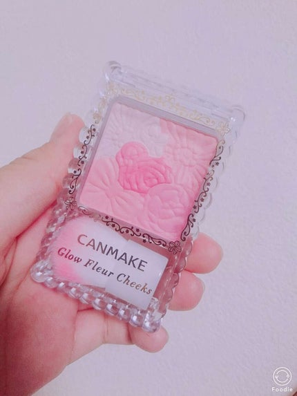 グロウフルールチークス/キャンメイク/パウダーチークを使ったクチコミ(1枚目)