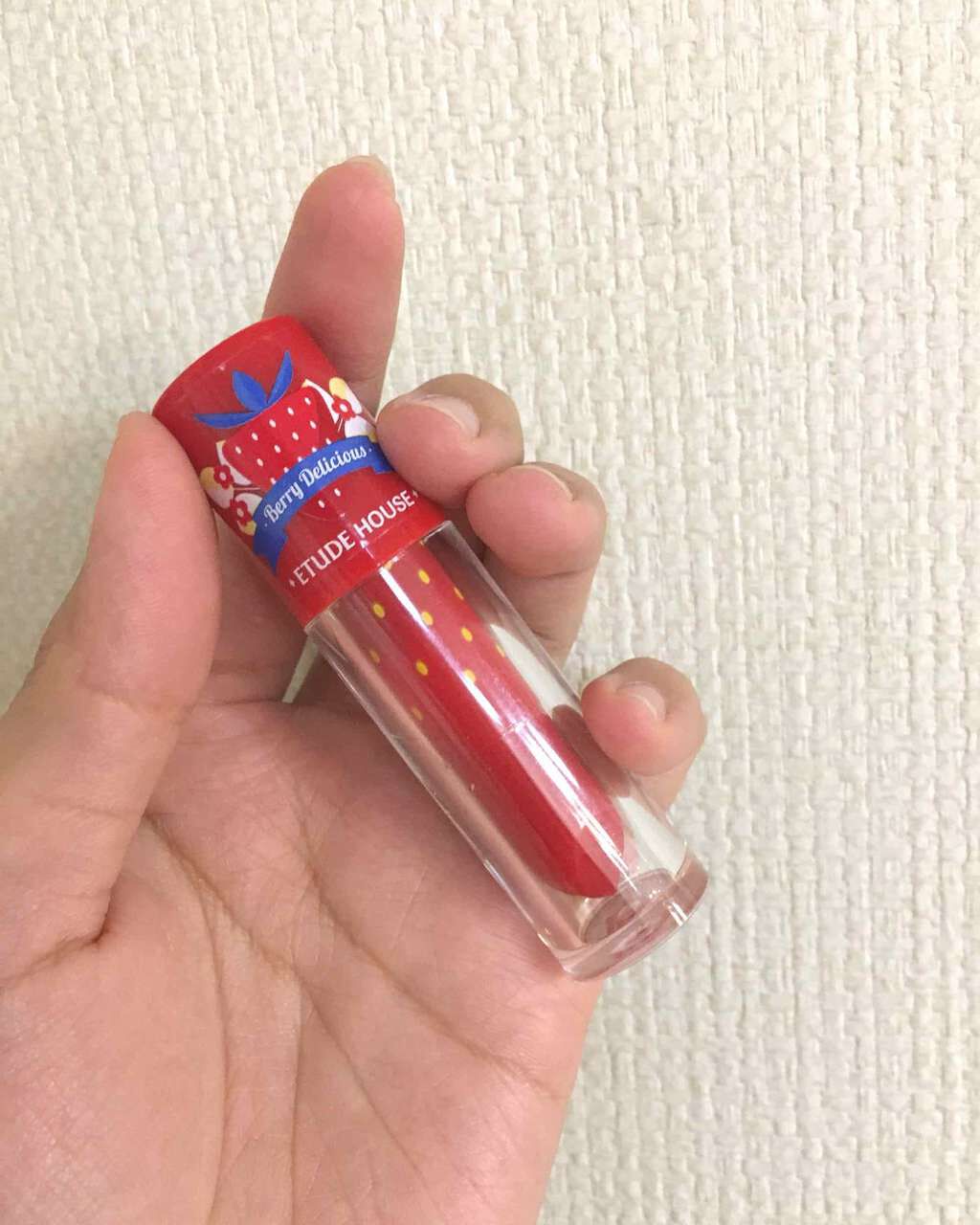 ベリーデリシャス カラーイン リキッドリップジューシー/ETUDE/口紅を使ったクチコミ(1枚目)