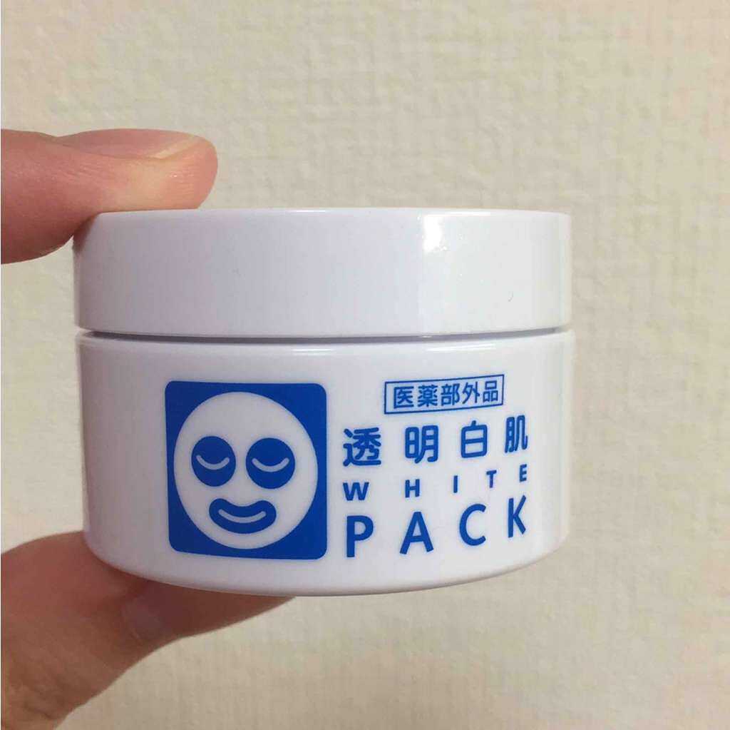 薬用ホワイトパックN/透明白肌/洗い流すパック・マスクを使ったクチコミ(1枚目)