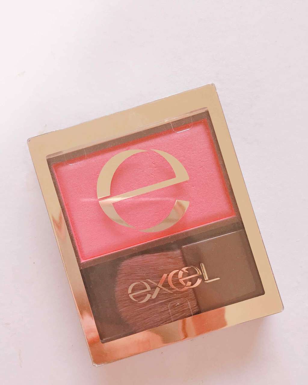 スキニーリッチチーク/excel/パウダーチークを使ったクチコミ(1枚目)