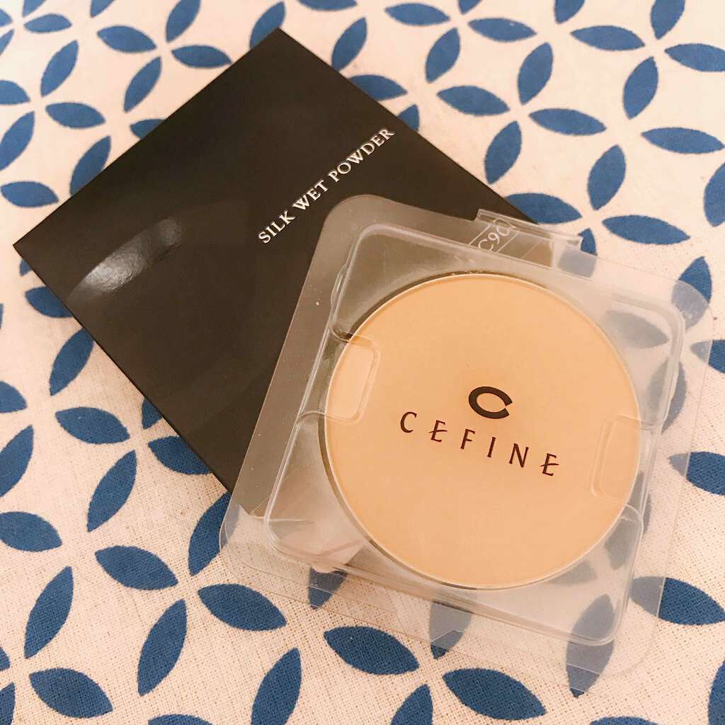 シルクウェットパウダー/セフィーヌ/パウダーファンデーションを使ったクチコミ(1枚目)