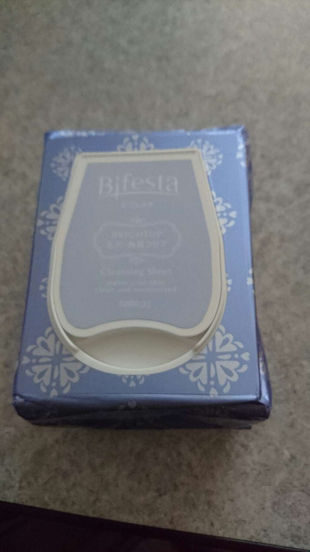 ミセラークレンジングシート ブライトアップ/ビフェスタ/クレンジングシートを使ったクチコミ(1枚目)