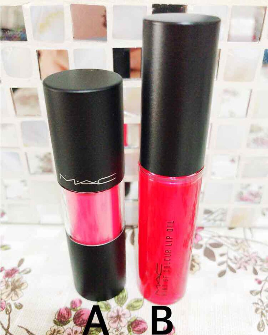 バーシーカラー ステイン トゥルーリー エバーラスティング/M・A・C/リップグロスを使ったクチコミ（1枚目）