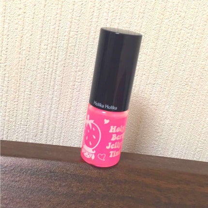 HOLIKA HOLIKA ホリーベリーゼリーティントのクチコミ「スースーするタイプのリッププランパーです!!
私的にはすっごいお気に入りで、匂いもスースー感が.....」(1枚目)