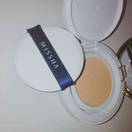 M クッション ファンデーション(モイスチャー)/MISSHA/クッションファンデーションを使ったクチコミ(2枚目)