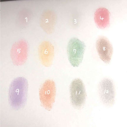 12色アイシャドウパレット/LOUJENE/アイシャドウパレットを使ったクチコミ(2枚目)
