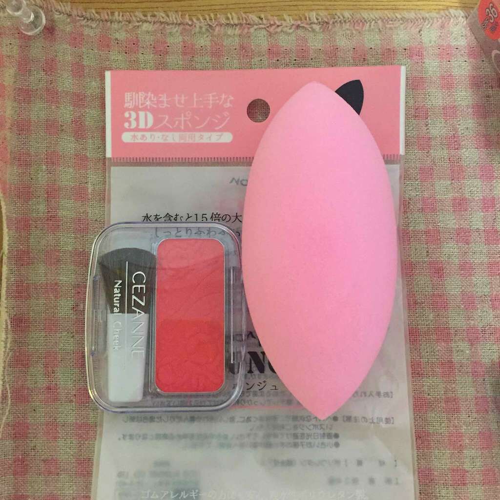 カラースポンジ PONGE/NOYL beauty/パフ・スポンジを使ったクチコミ（3枚目）