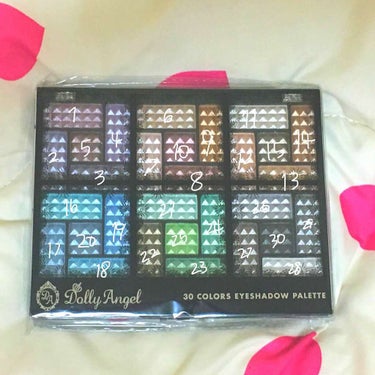 30COLORSEYESHADOWPALETTE/Dolly Angel/アイシャドウパレットを使ったクチコミ（1枚目）