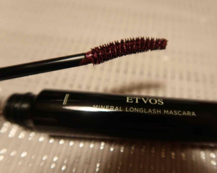 ミネラルロングラッシュマスカラ ボルドー/エトヴォス/マスカラを使ったクチコミ(3枚目)