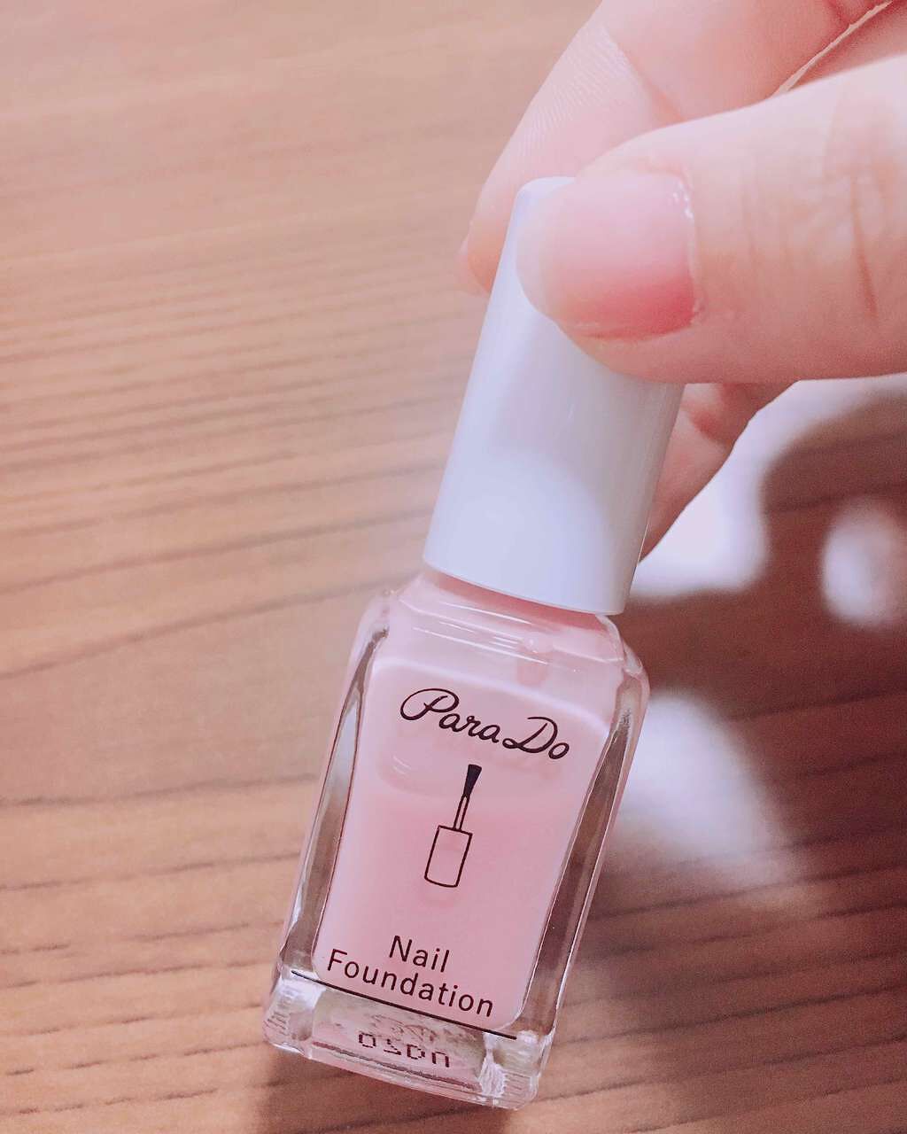 ネイルファンデーション/パラドゥ/マニキュアを使ったクチコミ（1枚目）