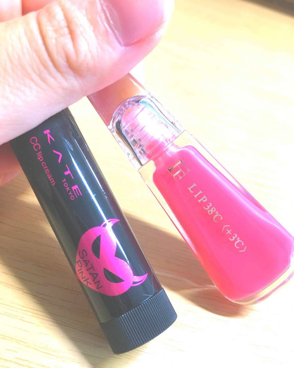 CCリップクリームN/KATE/リップケアを使ったクチコミ(2枚目)