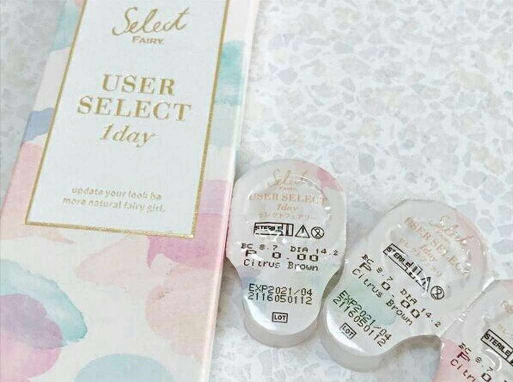 セレクトフェアリー ユーザーセレクト ワンデー/FAIRY/ワンデー(1DAY)カラコンを使ったクチコミ(1枚目)