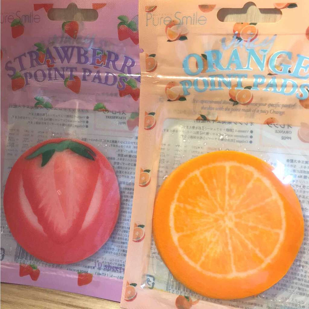 ジューシーフルーツ ポイントパッド ストロベリー/Pure Smile/レッグ・フットケアを使ったクチコミ(2枚目)
