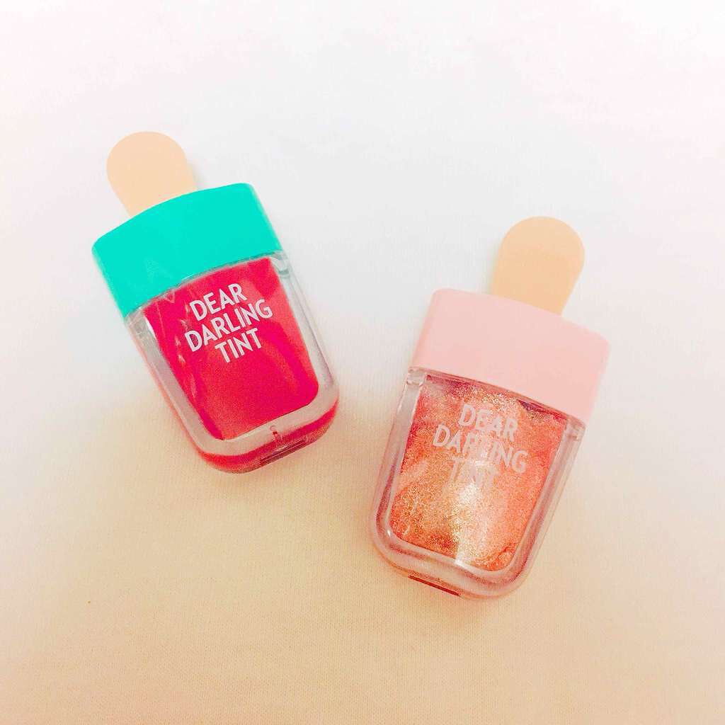 ディアダーリン ウォータージェルティント (アイスティント)/ETUDE/口紅を使ったクチコミ(1枚目)