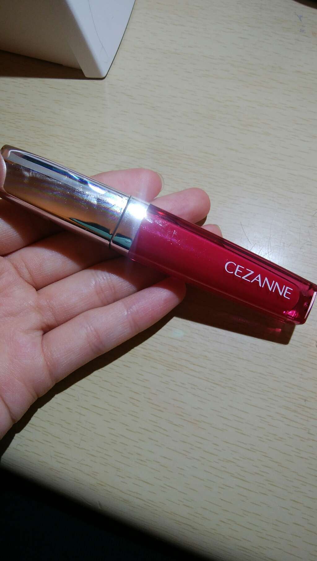 ジェルグロスリップ/CEZANNE/リップグロスを使ったクチコミ(1枚目)