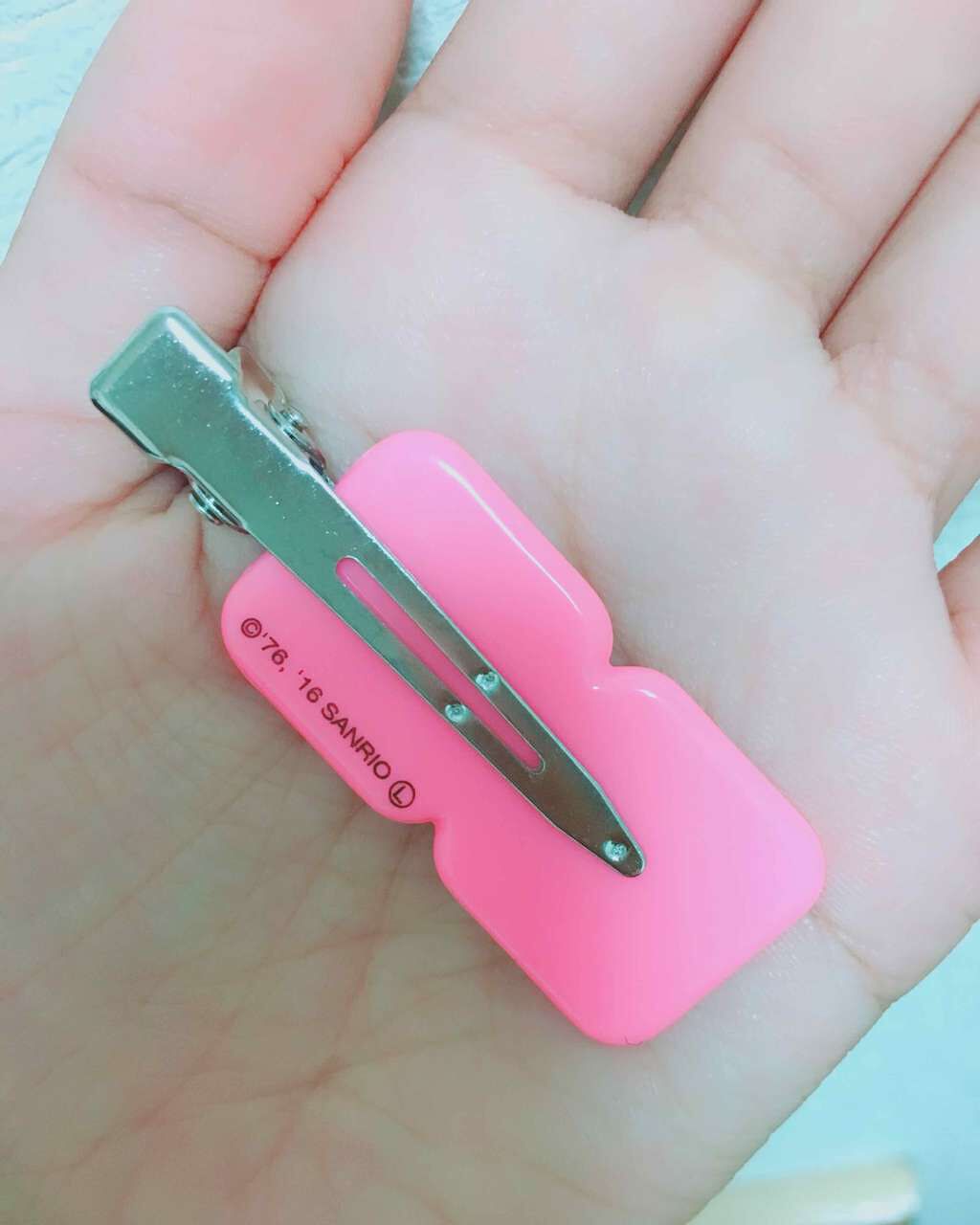 前髪用ヘアクリップ/生活良品/ヘアアクセサリーを使ったクチコミ(2枚目)