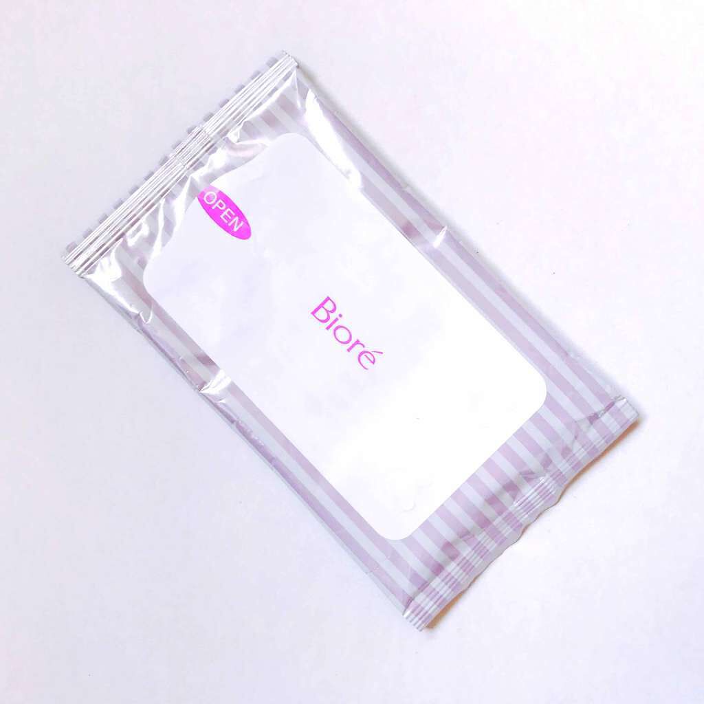 メイク落とし ふくだけコットン/ビオレ/クレンジングシートを使ったクチコミ（1枚目）