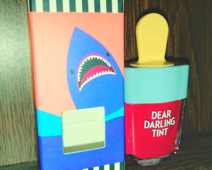 ディアダーリン ウォータージェルティント (アイスティント)/ETUDE/口紅を使ったクチコミ(1枚目)