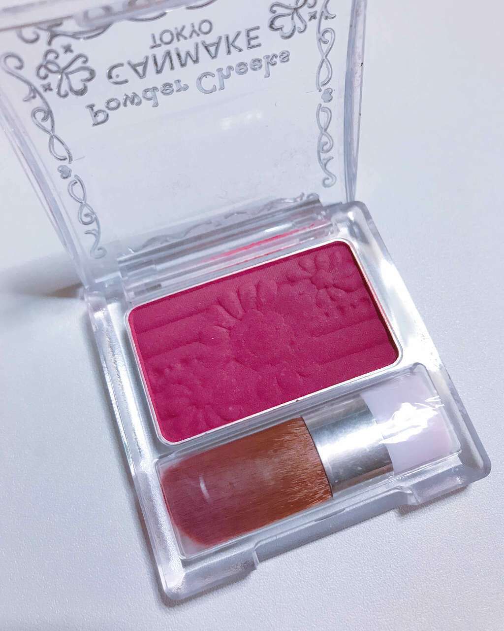 【旧品】パウダーチークス/キャンメイク/パウダーチークを使ったクチコミ(2枚目)