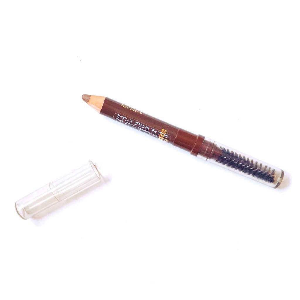 ブラシ付 アイブロウ/CEZANNE/アイブロウペンシルを使ったクチコミ(1枚目)