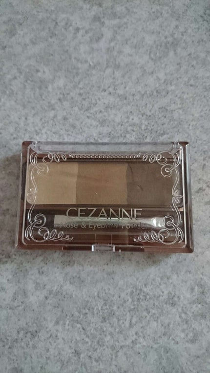 ノーズ&アイブロウパウダー/CEZANNE/パウダーアイブロウを使ったクチコミ(1枚目)