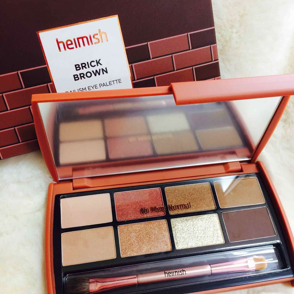 ✩ぽむ✩ on LIPS 「ヘイミッシュのアイパレット新色BRICKBROWN🍂初ヘイミッ..」(1枚目)