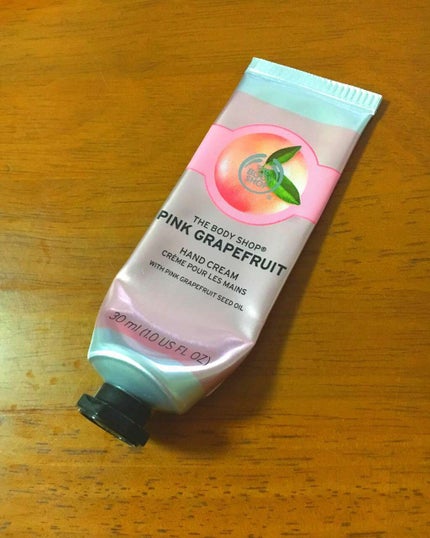 ハンドクリーム ピンクグレープフルーツ/THE BODY SHOP/ハンドクリームを使ったクチコミ(1枚目)