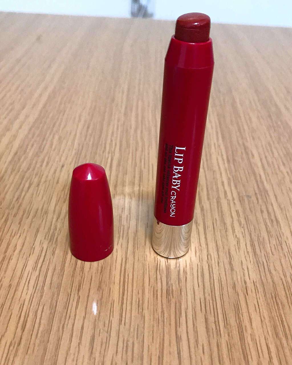 リップベビークレヨン/メンソレータム/口紅を使ったクチコミ(2枚目)