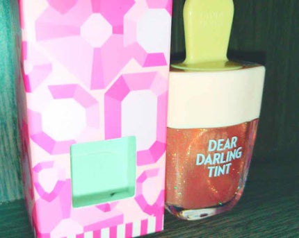 ディアダーリン ウォータージェルティント (アイスティント)/ETUDE/口紅を使ったクチコミ(1枚目)