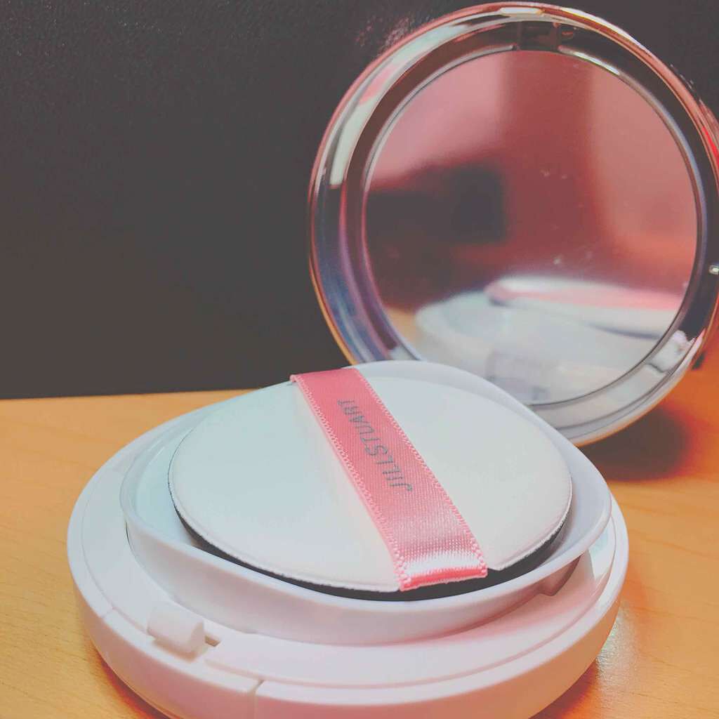 ピュアエッセンス クッションコンパクト/JILL STUART/クッションファンデーションを使ったクチコミ(2枚目)