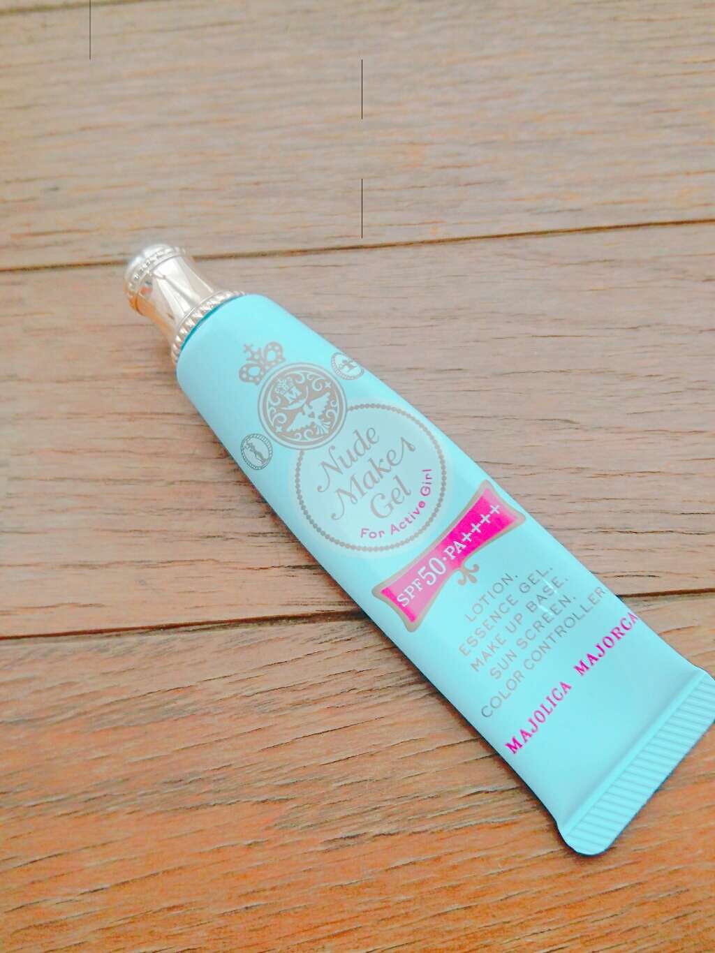 ヌードメークジェル (フォーアクティブガール)/MAJOLICA MAJORCA/化粧下地を使ったクチコミ(1枚目)