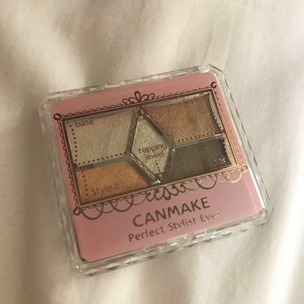 【旧品】パーフェクトスタイリストアイズ/キャンメイク/アイシャドウパレットを使ったクチコミ(1枚目)