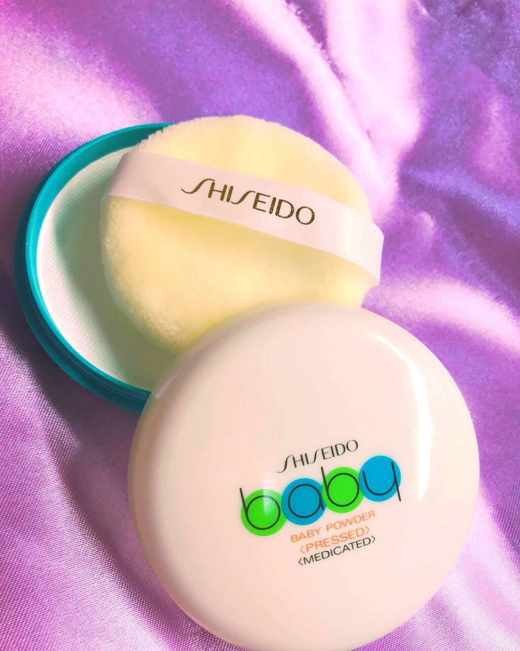 資生堂ベビーパウダー(プレスド)/ベビー/ボディパウダーを使ったクチコミ(2枚目)