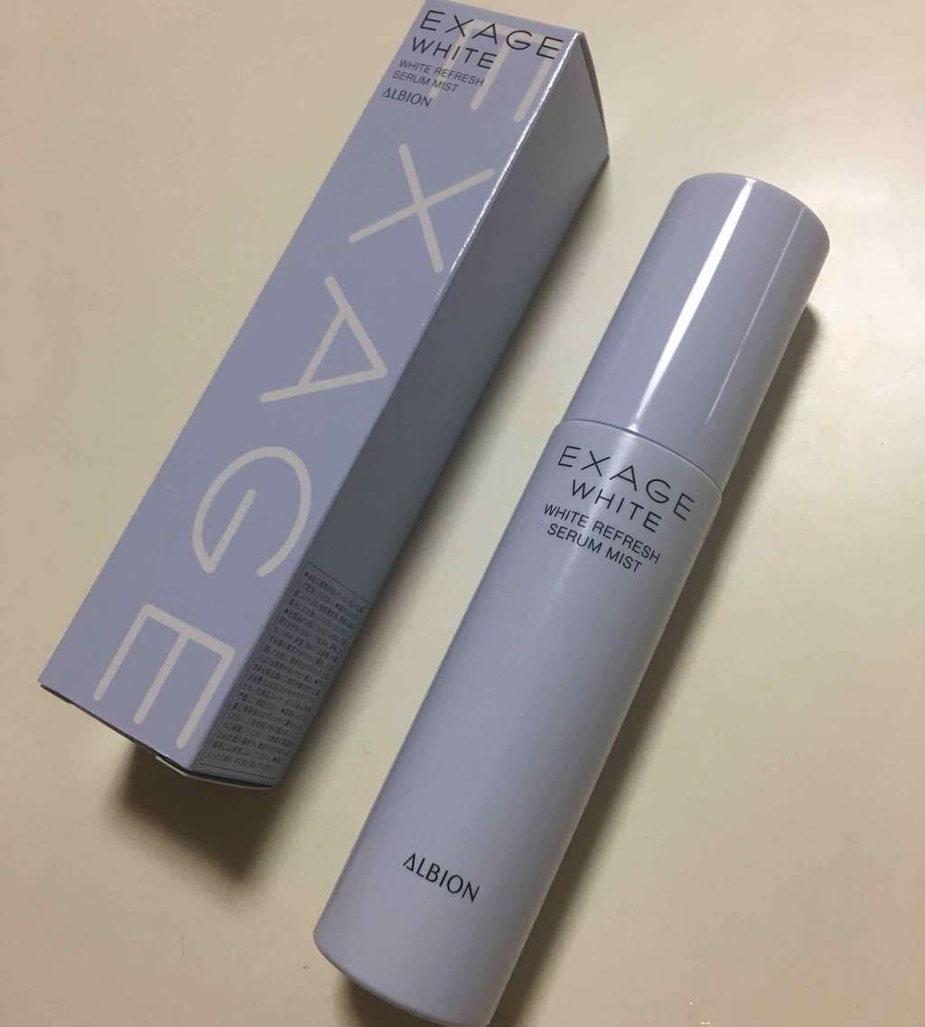 エクサージュホワイト ホワイトリフレッシュ セラムミスト/ALBION/美容液を使ったクチコミ(1枚目)