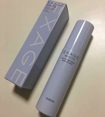 エクサージュホワイト ホワイトリフレッシュ セラムミスト/ALBION/美容液を使ったクチコミ(1枚目)