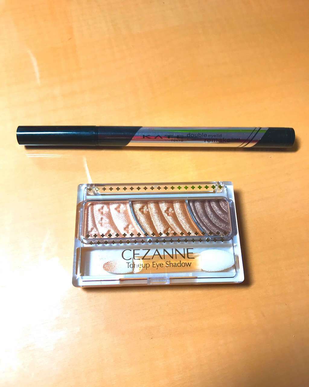 トーンアップアイシャドウ/CEZANNE/アイシャドウパレットを使ったクチコミ(1枚目)