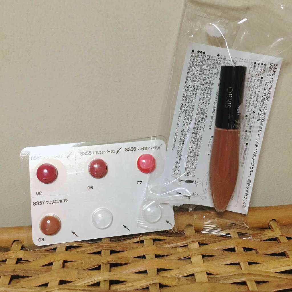 エッセンスグロスルージュ/オルビス/口紅を使ったクチコミ(2枚目)