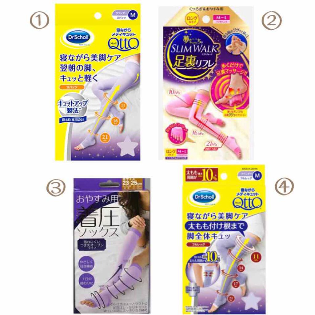 寝ながらメディキュット ロング/メディキュット/着圧ソックス・レギンスを使ったクチコミ(1枚目)