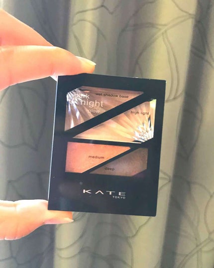 ダークナイトグロウ/KATE/アイシャドウパレットを使ったクチコミ(1枚目)