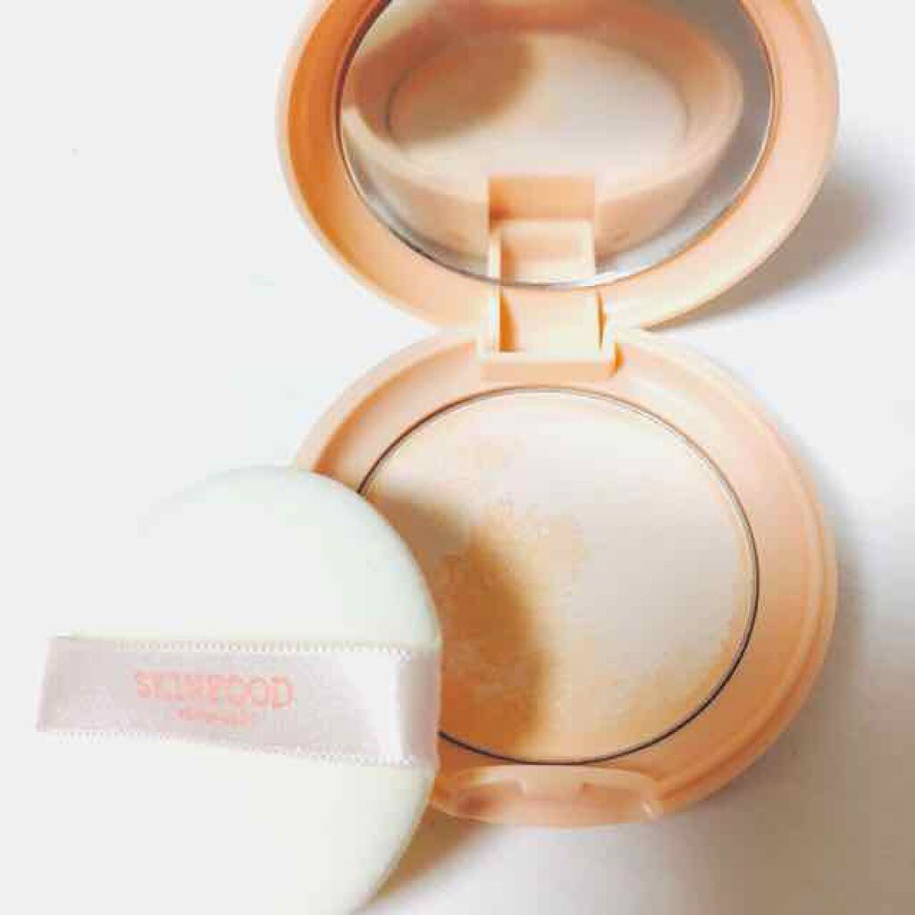 ピーチコットン ポア サンパクト/SKINFOOD/プレストパウダーを使ったクチコミ(2枚目)