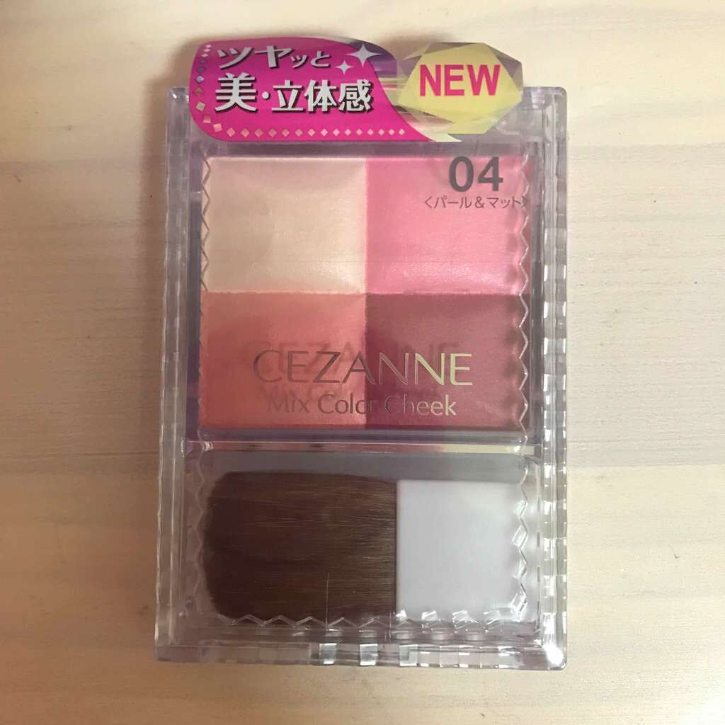 ミックスカラーチーク/CEZANNE/パウダーチークを使ったクチコミ(2枚目)