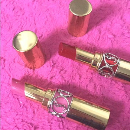 ルージュ ヴォリュプテ シャイン/YVES SAINT LAURENT BEAUTE/口紅を使ったクチコミ(1枚目)