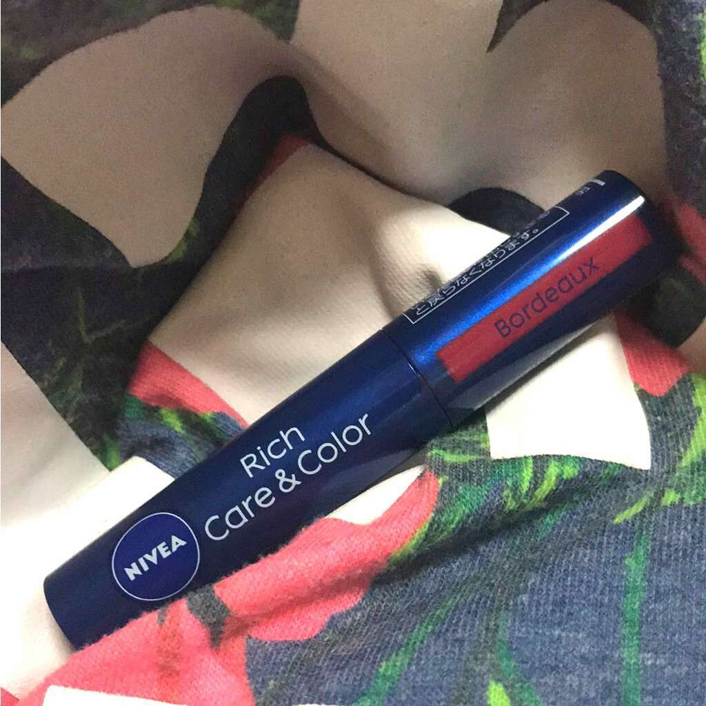 ニベア リッチケア&カラーリップ/ニベア/リップクリームを使ったクチコミ(1枚目)