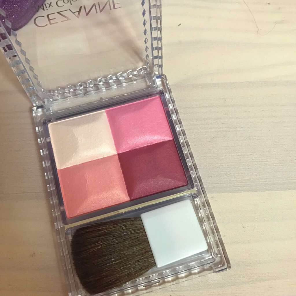 ミックスカラーチーク/CEZANNE/パウダーチークを使ったクチコミ(1枚目)