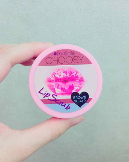 チューシーリップスクラブ ブラウンシュガー/Pure Smile/リップスクラブを使ったクチコミ(1枚目)