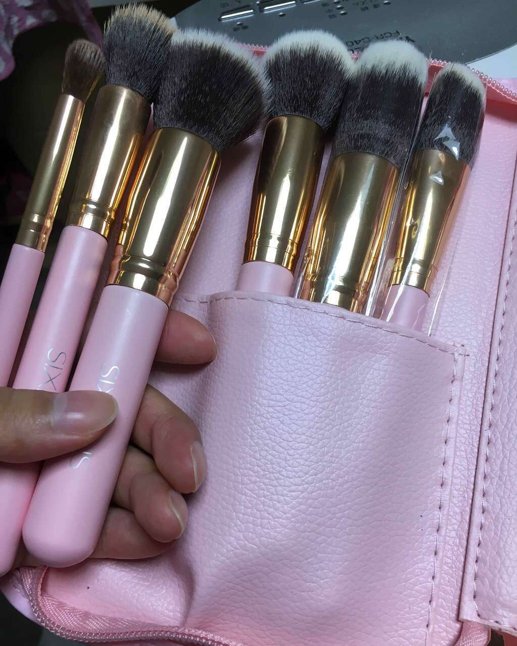 貴族のゴールド メイクブラシ11本セット 化粧ポーチ付き/SIXPLUS/メイクブラシを使ったクチコミ(3枚目)